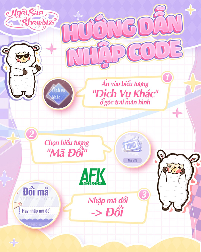Tổng hợp gift code game Ngôi Sao Showbiz mới nhất trong tháng