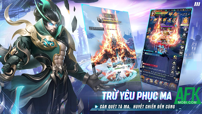 Hóa Thần: Trấn Ma Truyện game MMORPG tiên hiệp màn hình dọc ra mắt tại Việt Nam