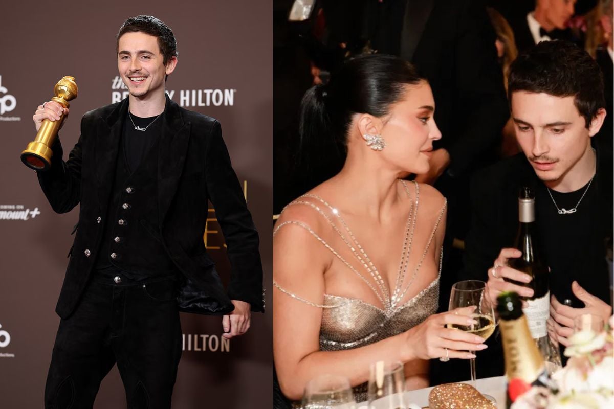 Timothée Chalamet Giành Quả Cầu Vàng Đầu Tiên, Gửi Lời Yêu Kylie Jenner