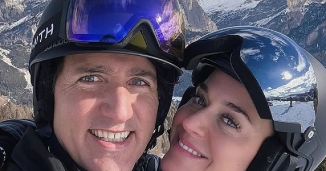 Katy Perry và cựu Thủ tướng Canada tình tứ trong kỳ nghỉ