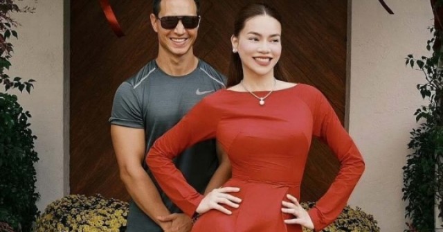 Hồ Ngọc Hà - Kim Lý trang hoàng biệt thự đón Tết