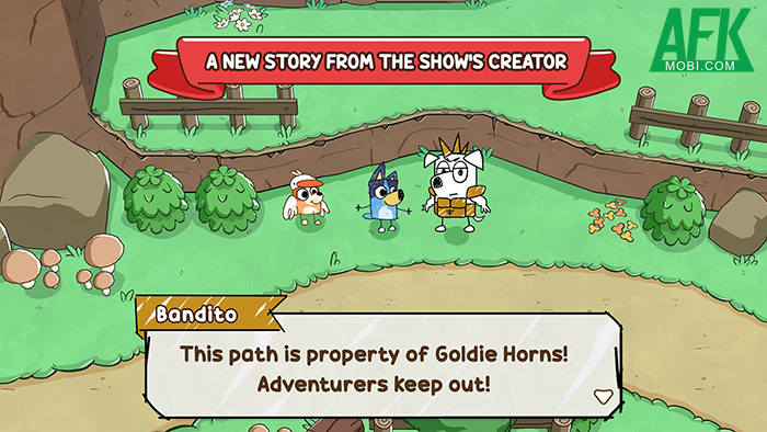 Bluey’s Quest for The Gold Pen game phiêu lưu lấy chủ đề từ loạt phim hoạt hình Bluey