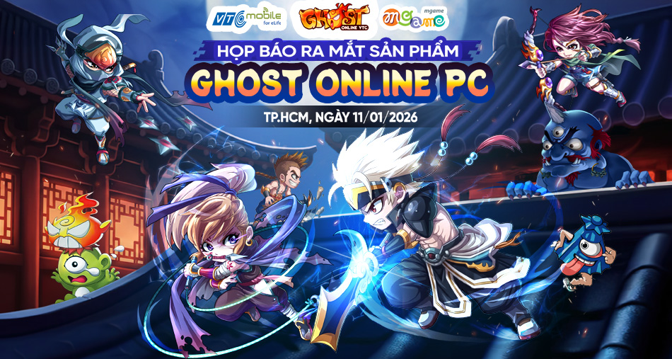 Bùng nổ cảm xúc tại họp báo Ghost Online PC: game chính thức ra mắt ngày 15.01.2026