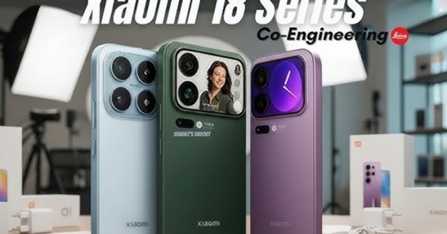 Xiaomi 18 series lộ diện với 4 phiên bản và camera 