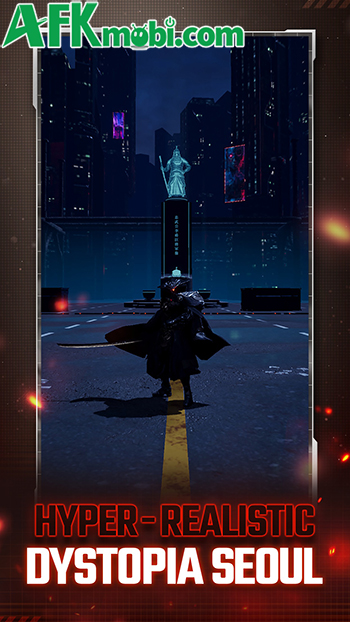 Last Hunter K: Seoul game hành động màn hình dọc có đồ họa 3D đẹp mắt đậm chất cyberpunk
