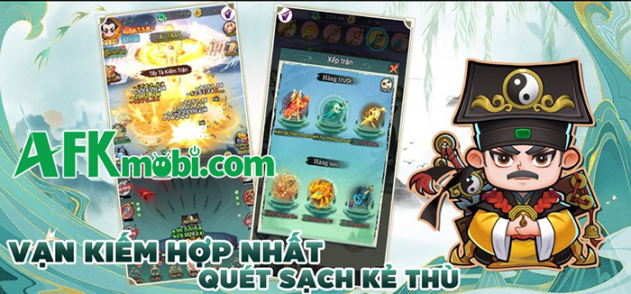 Phi Kiếm Tu Tiên game tap tap trừ yêu diệt ma cực cuốn về Việt Nam