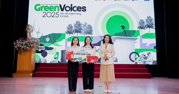 Không sợ xe điện, chỉ sợ hiểu sai: Góc nhìn giúp sinh viên Học viện Ngân hàng giành quán quân Green Voices 2025