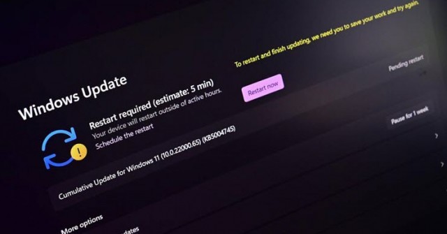Hé lộ nguyên nhân bản cập nhật mới khiến máy tính Windows 11 