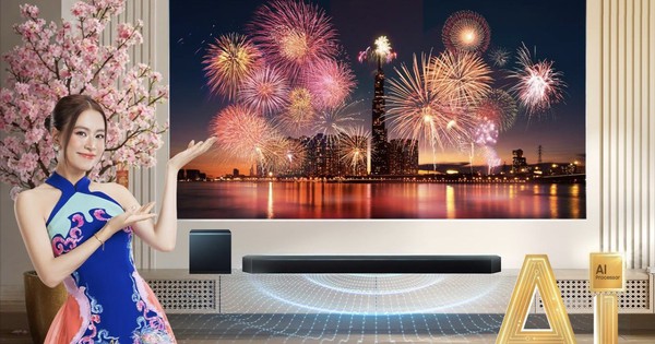 Tết lớn sum vầy, tận hưởng từng khoảnh khắc đỉnh cao cùng Samsung AI TV