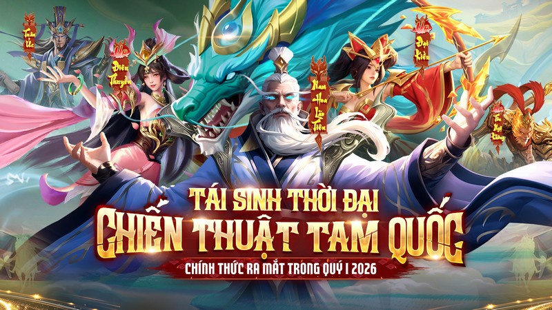 Thiếu Niên 3Q: Khởi Nguyên – Khởi động kỷ nguyên chiến thuật Tam Quốc với loạt quà đăng ký sớm