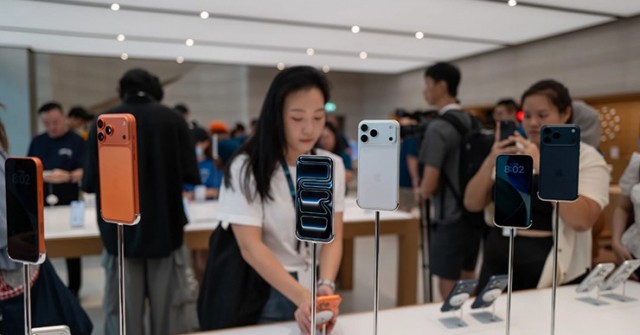 Apple biến lễ hội mua sắm 11/11 tại Trung Quốc thành “sân khấu riêng”