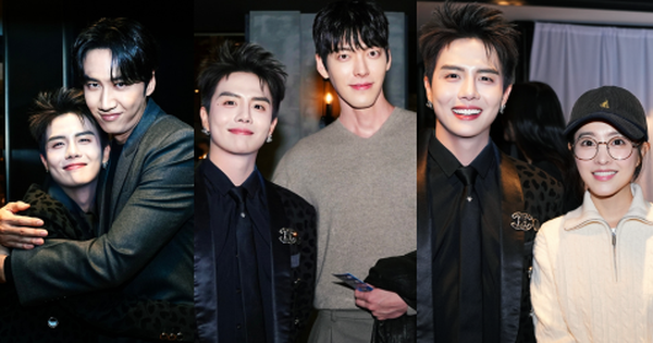Sao nam Vbiz này quá xịn: Được Lee Kwang Soo ôm chằm, hết gặp Kim Woo Bin rồi ăn tối với thành viên EXO