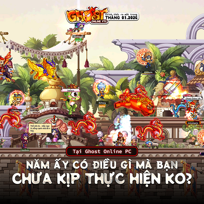 Sau gần 20 năm Ghost Online PC đã chính thức quay lại, cộng đồng sẵn sàng viết tiếp huyền thoại