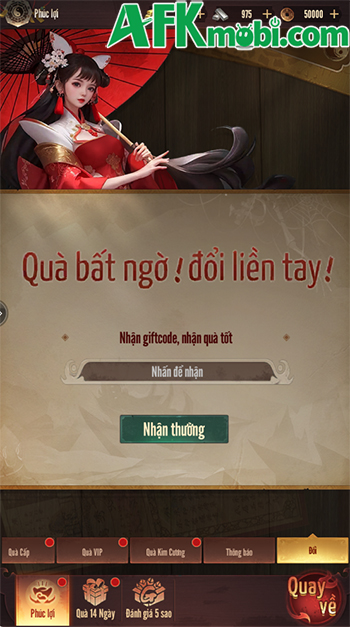 Tổng hợp gift code game Huyền Thoại Phục Yêu mới nhất trong tháng