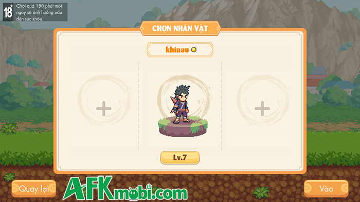 Cuộc Chiến Nhẫn Giả cho game thủ sống lại trải nghiệm của MMORPG 2D cổ điển