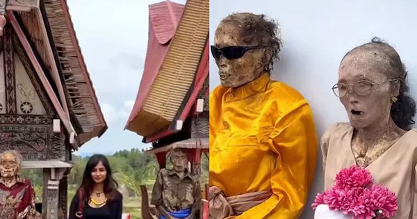Dân tộc sống cùng thi thể người chết, thường xuyên trò chuyện, thay quần áo mới