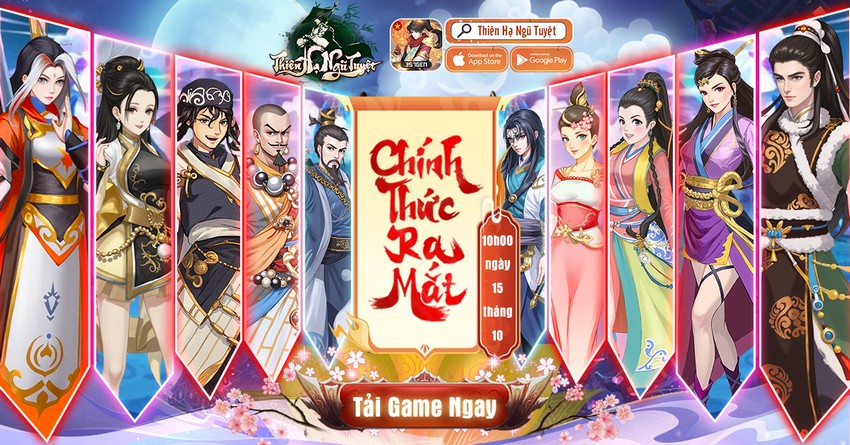 Thiên Hạ Ngũ Tuyệt ra mắt chính thức – Khám phá thế giới võ hiệp Kim Dung