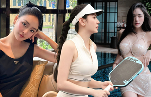 Danh tính cô gái vừa bước ra sân pickleball đã khiến tất cả trầm trồ: 