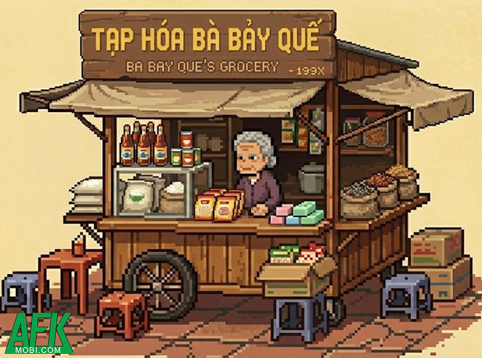 Tựa game Tạp Hoá Thời 9x – Retro Mart sẽ là một bầu trời tuổi thơ khác?