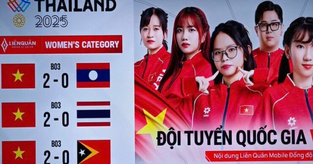 SEA Games 33: Đội nữ Liên Quân Mobile Việt Nam 