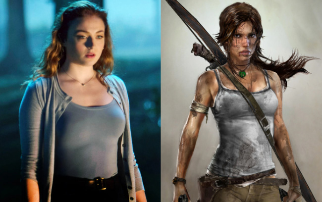 Sophie Turner lộ tạo hình Lara Croft trên Amazon Prime