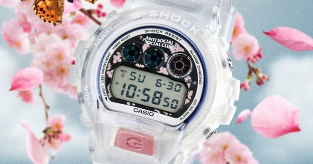 Đồng hồ Casio G-Shock mới gây sốt với diện mạo xuyên thấu và chi tiết hoa nổi bật