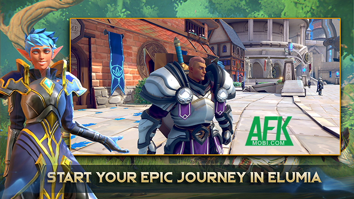 Bắt đầu những cuộc phiêu lưu chiến đấu trong tựa game Legends of Elumia
