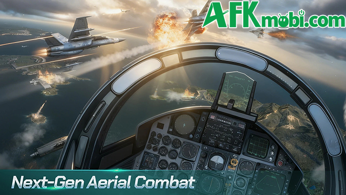 Thực hiện các nhiệm vụ không chiến trong game hành động Apex Combat OL: Modern Jets