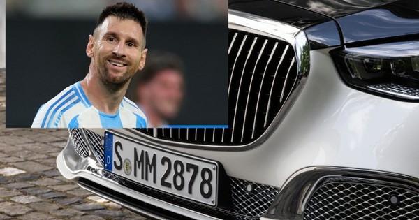 Lionel Messi gây chú ý khi lái Mercedes-Maybach 6,5 tỷ đồng tại Mỹ