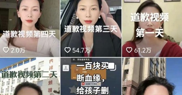 Người phụ nữ lên mạng tố chồng ngoại tình xong bị kiện ngược, phải đăng video xin lỗi công khai suốt 15 ngày