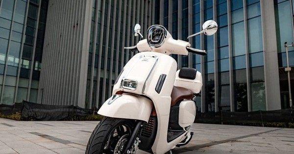 Xe tay ga 125cc mới ra mắt: Đẹp như Vespa, trang bị 