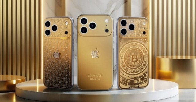 iPhone 17 siêu sang của Caviar chế tác bằng vàng khối 18K, giá từ 1,7 tỷ đồng