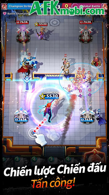 Champion Strike – PvP Arena game chiến thuật 1 đấu 1 trực tuyến thời gian thực