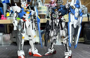 Nghệ sĩ Nhật Bản biến mô hình Gundam thành ảnh 2D anime bằng kỹ thuật tô màu đỉnh cao