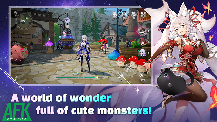 MONGIL: STAR DIVE game hành động nhập vai anime cho phép thuần hóa những con quái vật