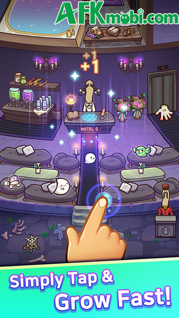 Điều hành khách sạn dành riêng cho ma trong game mô phỏng Idle Ghost Hotel