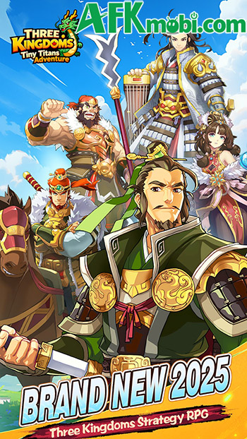 ROTK: Tiny Titans Adventure game nhập vai chiến thuật lấy chủ đề Tam Quốc