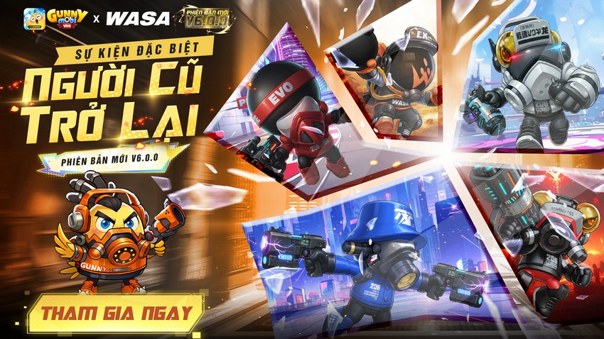 Gunny Mobi tròn 11 tuổi: Collab bất ngờ với WASA mang xe JDM vào game