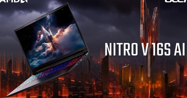Nitro V 16S ProPanel: Laptop gaming mỏng nhẹ, mạnh mẽ với Ryzen AI và RTX 50 Series