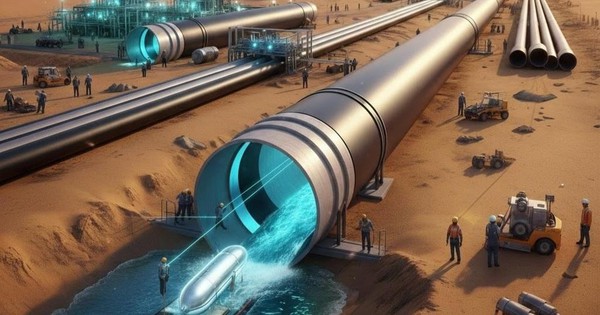 Siêu kỳ tích gọi tên quốc gia này: Bơm hàng tỷ lít nước biển, xây 