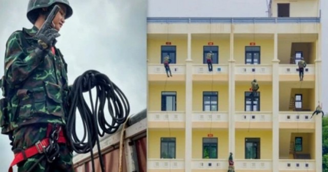 ‘Bông hồng thép’ đặc công và cú đổ treo thần tốc