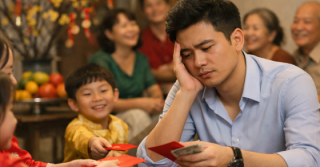Ra khỏi mùng 1, tôi thấy mình giống 'cây ATM di động' hơn là người đi chúc Tết