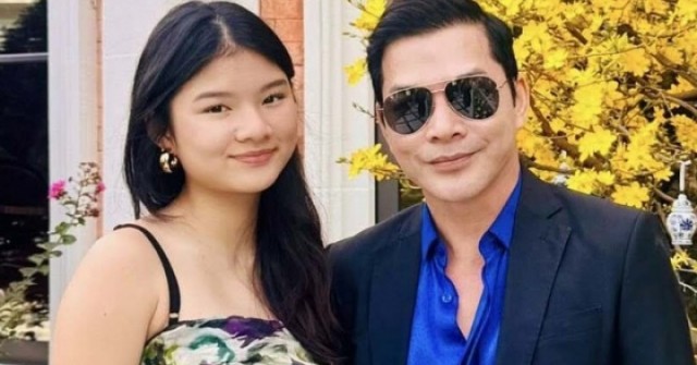 Ảnh sao 19/2: Con gái Trương Ngọc Ánh đi chúc Tết cùng bố