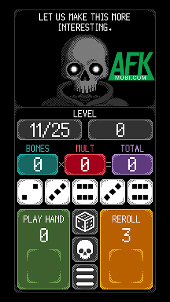 Dice of Kalma Mobile thử thách game thủ trong việc đấu chiến thuật với thần chết
