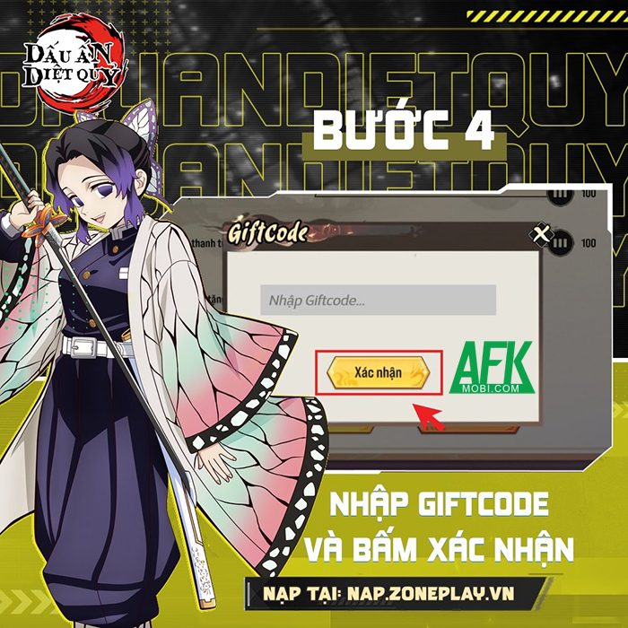 Tổng hợp gift code game Dấu Ấn Diệt Quỷ mới nhất trong tháng