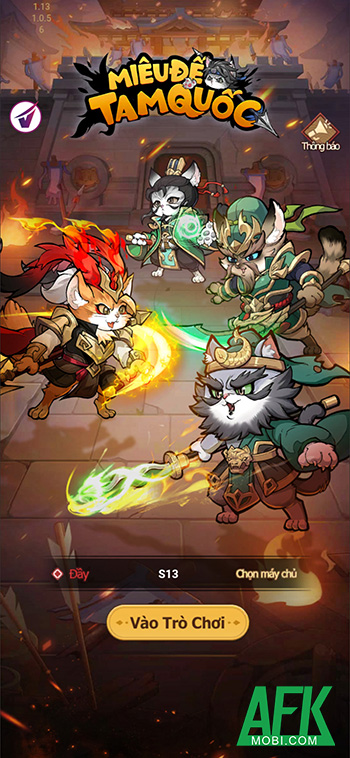 Trải nghiệm thế giới Tam Quốc mèo tranh đấu trong game Miêu Đế Tam Quốc