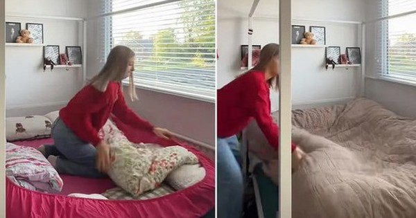 Trend nằm 'giường khoai tây' để ngủ ngon đang 'làm mưa làm gió' trên TikTok
