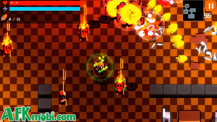 Fast Food Wars game hành động roguelike bullet hell lấy chủ đề thức ăn nhanh