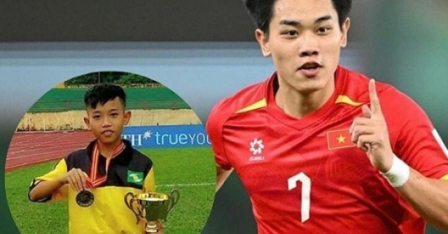 Loạt ảnh thời còn là 'Bắc còi' của tiền đạo U23 Việt Nam