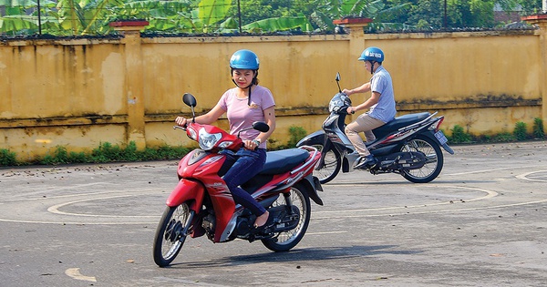 Thay đổi quan trọng mà người sắp thi bằng lái xe máy phải biết